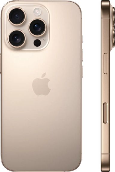 Смартфон Apple iPhone 16 Pro 128GB Desert Titanium (MYNF3) | Зображення 1