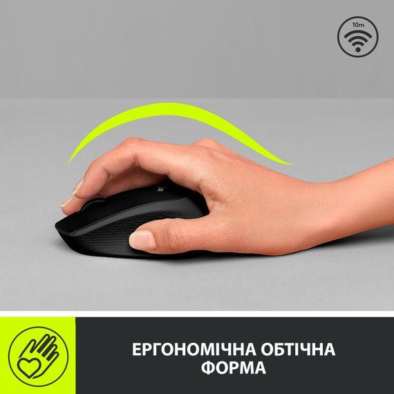 Мишка Logitech M280 Black (910-004287) | Зображення 1