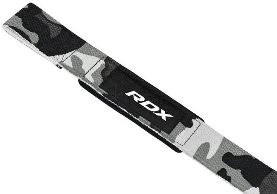 Лямки для тяги RDX W1 Gym Single Strap Camo Gray Plus (WAN-W1CG+) | Зображення 2