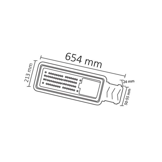Світильник вуличний  LED " VEGAS-200" 200 W 6400K | Зображення 1
