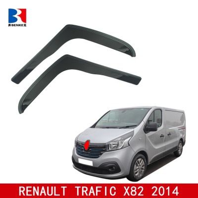 Вітровики вставні (2 шт, Niken Luxury) для Renault Trafic 2015- рр | Зображення 1