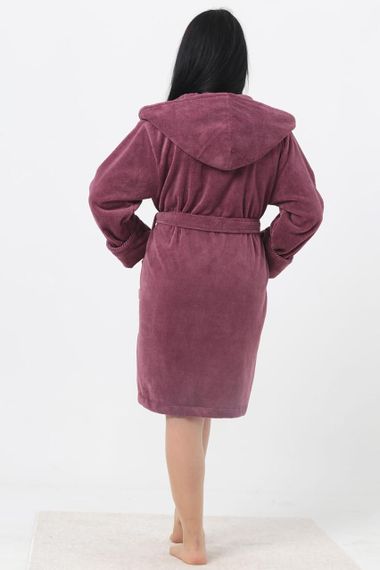 Жіночий халат Nusa 6915, фуксія 2XL | Зображення 2