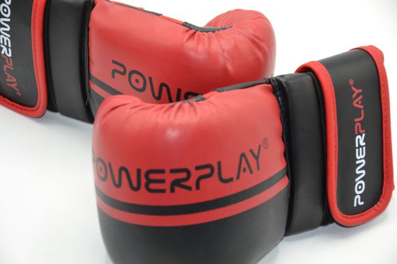 Снарядні рукавиці PowerPlay 3025 Чорно-Червоні S | Зображення 8