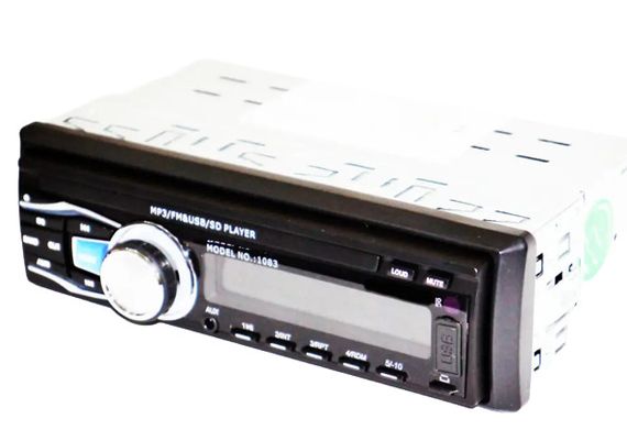 Автомагнитола 1083 1DIN USB 2.0 порт AUX черный (lp-83723_593) | Зображення 1