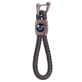 Брелок шкір. зам.  плетений зі скобою CN VOLVO