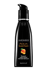 Їстівний лубрикант WICKED AQUA Sweet Peach зі смаком персика, 60 мл sexstyle