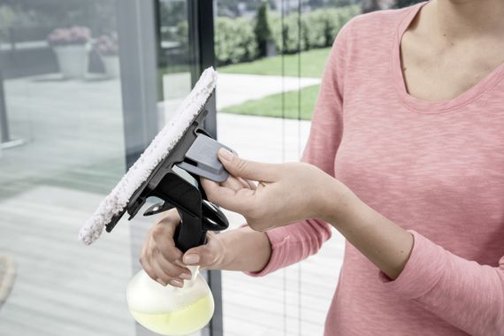 Обтяжка Karcher мікроволоконна до віконних пилососів WV, вуличні, 2шт (2.633-131.0) | Зображення 1