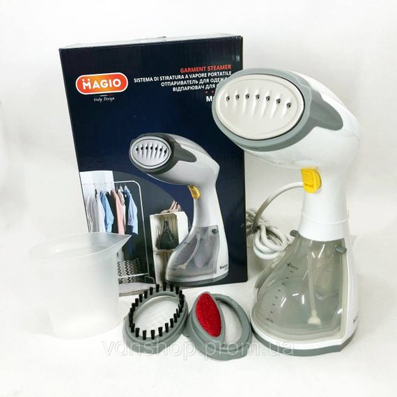 Парогенератор вертикальный MAGIO MG-327, Ручной отпариватель с резервуаром для воды MV-31 | Зображення 2