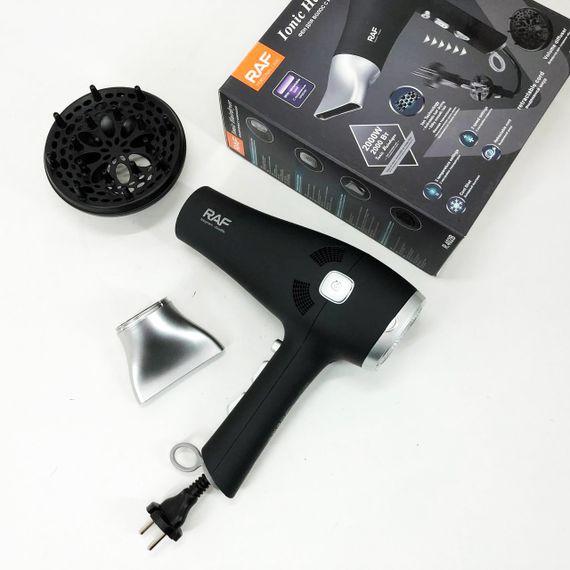 Фен для укладки с холодным обдувом, Фен для разных типов волос красивой укладки волос AY-50 | Зображення 1