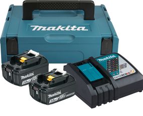 Набор аккумуляторов BL1830B (2 шт) и зарядное устройство для продукции Makita 197952-5 (LXT)
