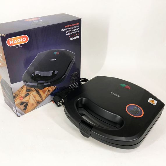 Мультимейкер для бутербродів MAGIO, Домашня бутербродниця, Бутербродниця для сніданків VU-86 | Зображення 4