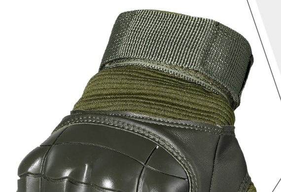Перчатки тактические Primo Profi полнопалые, сенсорные, размер L - Army Green | Зображення 5