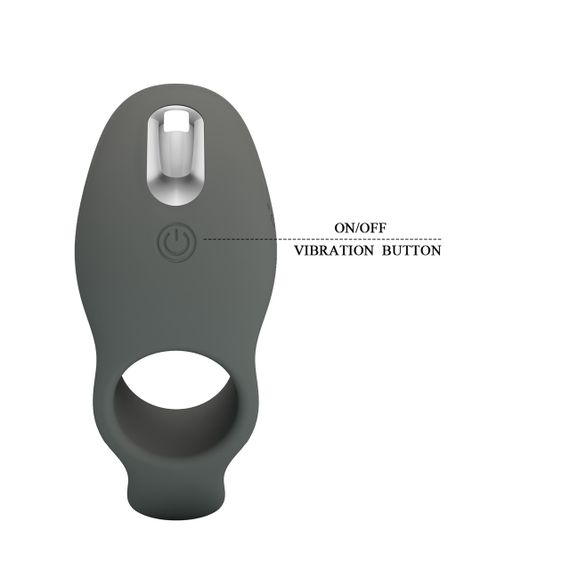 Вибро-кольцо Pretty Love - Master ring 7 vibration functions, BI-210198-1 sexstyle | Зображення 17