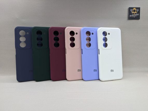 Чохол з логотипом для Xiaomi Redmi 15 EU | М'який | Протиударний | Soft Touch | білий | Зображення 1