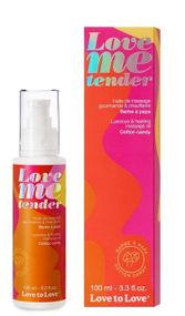 Массажное масло LOVE ME TENDER - MASSAGE OIL COTTON CANDY 100ML Sex Aura