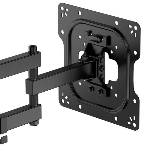 Кронштейн для ТВ AGN AGN43-222P з поворотом/два коліна/23"-43"/30 кг/max.VESA 200x200/Black | Зображення 1