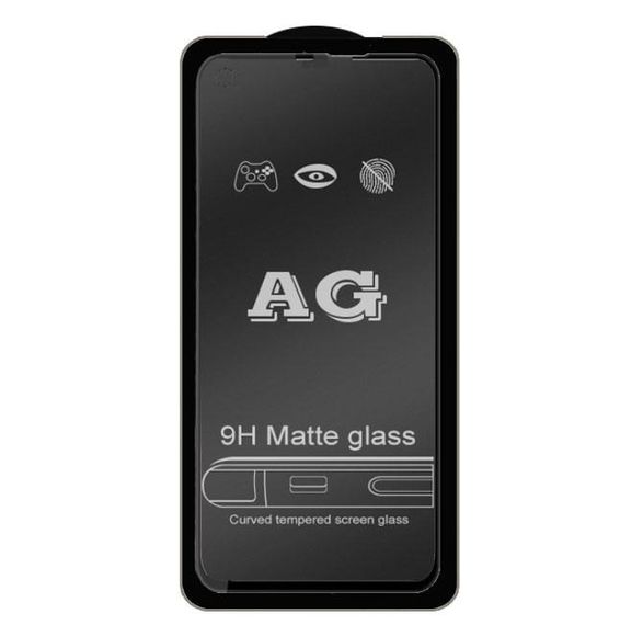 Захисне скло Full Glue Matte для телефону Samsung Galaxy A60 2019 ( SM-A606 ) - Black