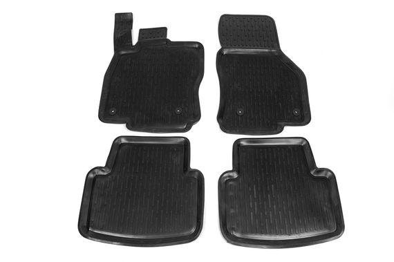 Резиновые коврики (4 шт, Niken 3D) для Skoda Octavia III A7 2013-2019 гг | Зображення 1