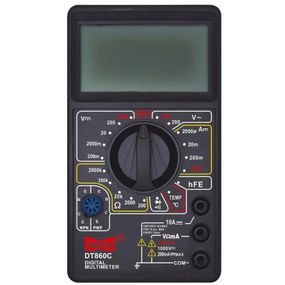 Мультиметр HAOYUE DT860C/700C black