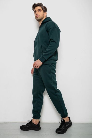 Спортивный костюм мужской на флисе., цвет зеленый, 238R030 | Зображення 2