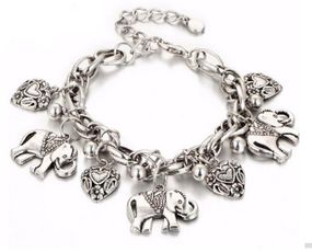 Женский браслет Primo Pulseira Elephant - Silver