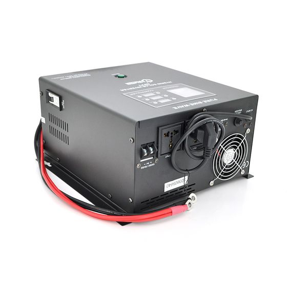 Гибридный инвертор Europower RTSWm-MPPT-1000LCD, 700W, 12V, ток заряда 10A, 140-275V, MPPT (20/40А, 15-75Vdc) | Зображення 1