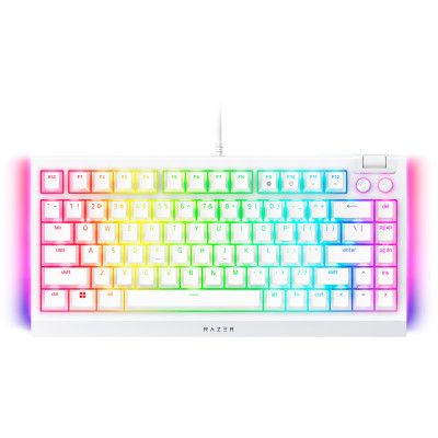 Клавиатура Razer BlackWidow V4 75 USB UA White (RZ03-05001700-R3M1) | Зображення 2