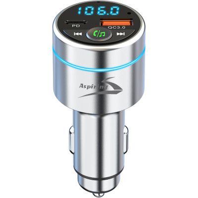 FM модулятор Aspiring Wave 5 Metal case 48 W (WV 654712) | Зображення 1