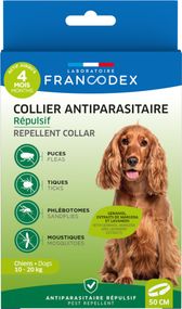 Нашийник від бліх та кліщів для собак Francodex Repellent Collar, 50 см