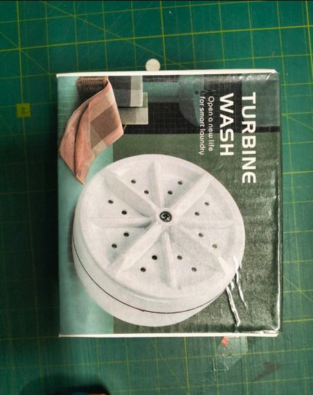 Портативная ультразвуковая стиральная машина с мини-USB Mini Wash | Зображення 2