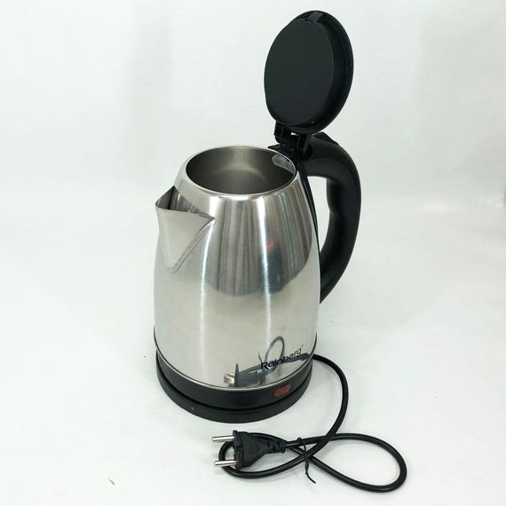 Електрочайник Rainberg RB-804 дисковий 2л, чайник електро, стильний електричний чайник, електронний | Зображення 3