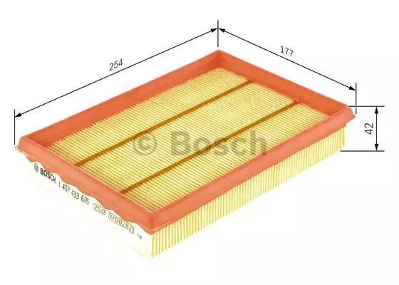 Фільтр повітряний FORD; MAZDA, BOSCH (1457433605) | Зображення 4