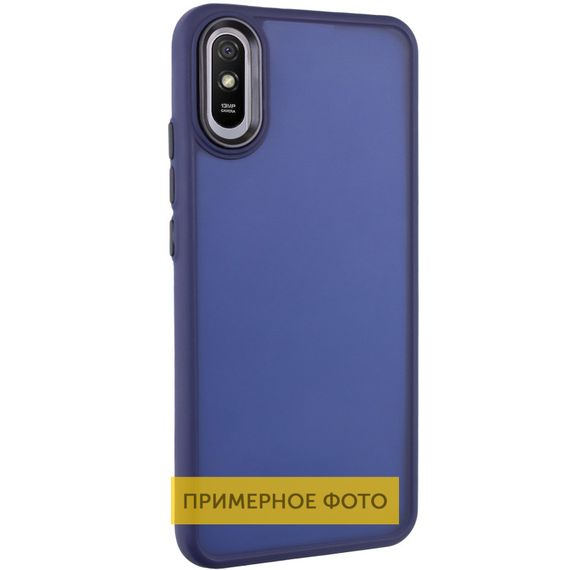 Чехол TPU+PC Lyon Frosted для Oppo A60 4G Navy Blue
