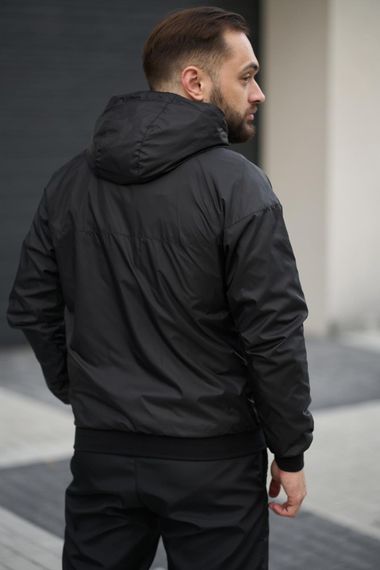 Вітровка чоловіча "Windrunner Jacket" Nike чорна | Зображення 6