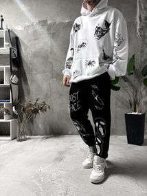 Костюм худі+штани дтф