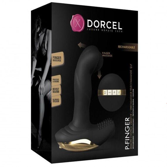 Вибромассажер с “массажем пальцем” для простаты и вагины Dorcel P-Finger | Зображення 5