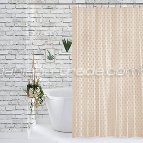 Шторка для ванної 180*180см поліестер жаккард 12 кілець JC11-0603-pastel Дариана