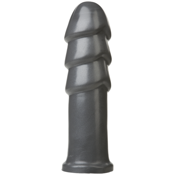 Фаллоимитатор для фистинга Doc Johnson American Bombshell B-10 Warhead Gun Metal, диаметр 6,9см
