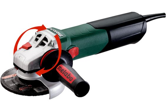 Машина кутова шліфувальна Metabo WEV 17-125 QUICK (600516000) | Зображення 1