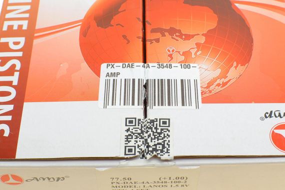 Поршень Daewoo Lanos 1.5 8V 97- 77.50mm +1.0  к-кт 4 шт  PX-DAE-4A-3548-100-2 | Зображення 7