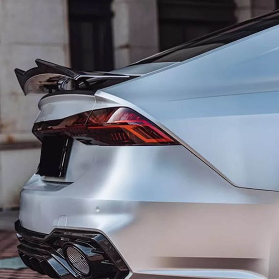 Спойлер V3 (Карбон) для Ауди A7 2018- рр | Зображення 1