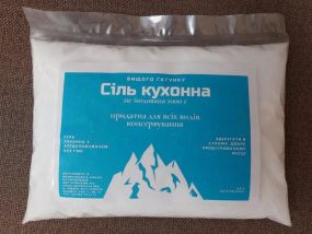 Соль поваренная не йодированная 1000 г.