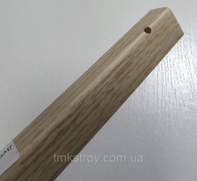 Угол ПВХ 20×20 длина 2,7м разных цветов Дуб северный