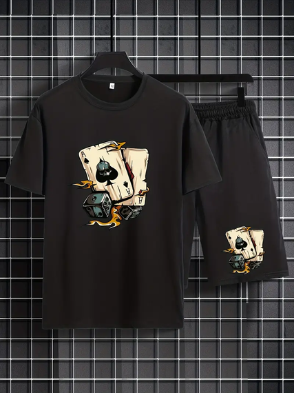 Комплект футболка та шорти ДТФ(стандарт)