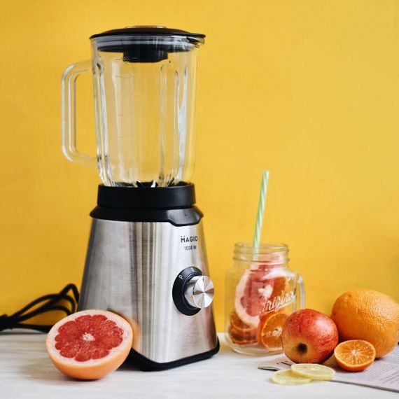 Блендер настільний стаціонарний Magio MG-651 зі скляною чашею | Зображення 6