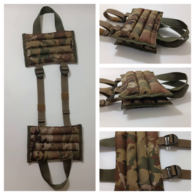 Килимок під сошки для стрільби з пластиковою гранулою легкій регульованням довжини до 55 см на 19 см GEN 5