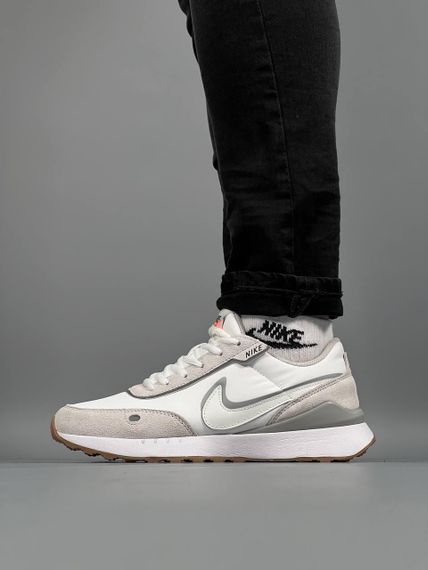 Мужские кроссовки N-ike Waffle White Gray 45 28.5