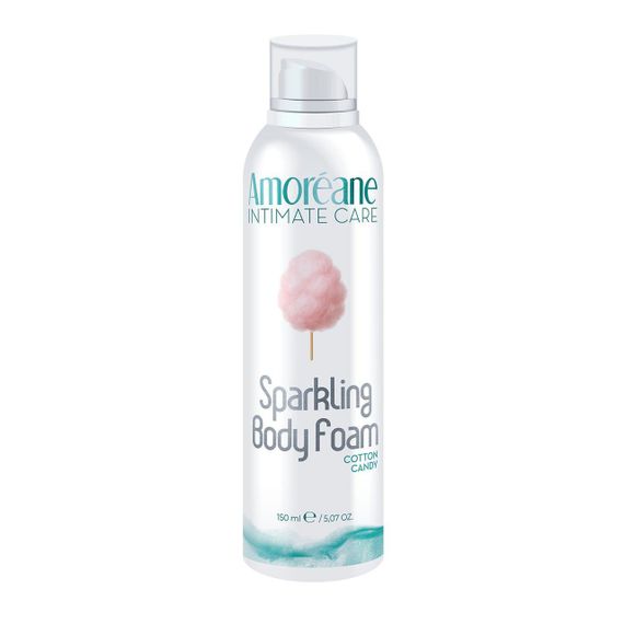Масажна піна Amoreane Sparkling Body Foam Cotton Candy (150 мл) Sex Aura