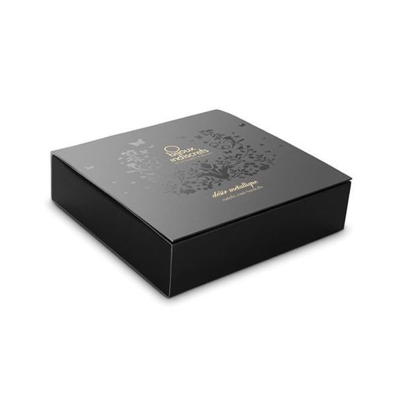 Наручники Bijoux Indiscrets Desir Metallique Handcuffs - Black, металеві, стильні браслети | Зображення 2