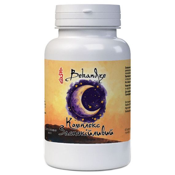 Комплекс для сна Bekandze Комплекс Успокоительный 60 Caps